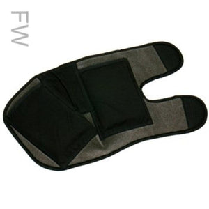 Polar Products black and grey fabric wrap with two pockets