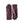 Hestra dark purple leather gloves with ribbed cuffs
