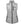 ActionHeat silver quilted puffer vest with black zippers and chest logo