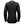 Back view of black Gerbing long sleeve base layer with white contrast stitching and logo