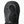 Black leather and fabric winter mitten
