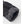 Hestra glove cuff with grey wool lining and black exterior