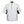 Mobile Warming white short sleeve pullover jacket with neon yellow accents and black side panels