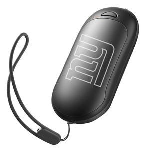 New York Giants portable power bank with wrist strap