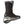 Korkers black waterproof winter boot with faux fur trim and detachable sole