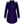 ActionHeat purple quilted heated jacket with faux fur hood