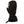 Swany black winter mitten with zippered pocket and adjustable wrist strap