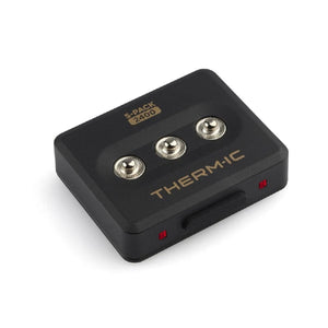 Therm-ic S-Pack 2400 battery pack with three metal snap connectors