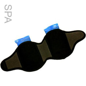 Polar Products black wrap with two blue gel ice packs