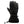 Swany black insulated ski glove with zippered pocket and adjustable wrist strap