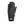 Black Hestra glove with textured palm grip and wrist logo