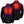 Aheata heated jacket showing front and back views with glowing orange heating elements