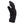 Kombi black winter glove with textured palm and elastic wrist