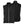 Mobile Warming black fleece vest showing front and back views