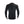Back view of a black Seirus long sleeve base layer shirt with a subtle chevron pattern
