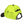Inuteq neon yellow cooling cap with black brim and adjustable strap