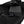 Black power bank with DC and USB ports inside a fabric pocket