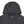 Dark grey Radians heated hoodie with drawstring hood and brand logo patch