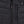 Close up of black Radians quilted vest with zipper and logo