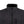 Radians black quilted heated vest with high collar and front zipper