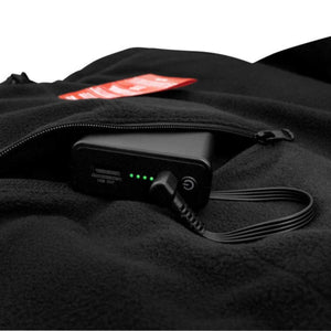 Radians heated apparel battery pack inside a zippered pocket