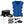 AlphaCool cooling vest system with pump unit, tubing, straps, container, and power adapter