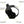 Black rubber ice cleat with metal studs and reflective strip featuring velcro strap attachment