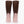 Back view of Xtratuf Salmon Sisters brown and light pink rubber boots