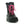 DSG Outerwear black winter boot with pink laces and faux fur trim
