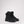 Pajar black lace up boots with side zipper