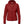 FjallRaven red hooded quilted jacket with front zipper and chest pocket