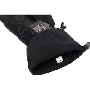 Savior Heat black heated glove with battery compartment and size M tag