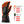 Savior Heat black leather heated glove showing temperature settings and battery life duration