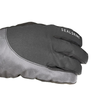 SealSkinz black and grey glove detail