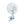 World Marketing white clip on desk fan
