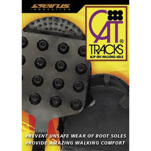 Seirus Cat Tracks slip on walking soles with black rubber traction pads