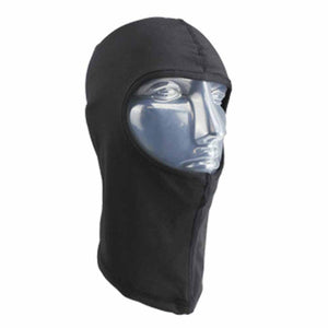Seirus black balaclava on a mannequin head