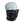 Seirus black neck gaiter with white paisley pattern on a mannequin head