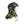 Seirus camo fleece neck warmer worn with a black helmet on a mannequin head