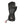Seirus black leather ski glove with adjustable wrist strap and HeatTouch logo