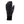 Seirus black touchscreen compatible glove with ribbed cuff
