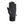 Seirus black glove with pink logo