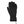 Seirus black winter glove with ribbed cuff