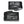 Two black rectangular lithium polymer battery packs with technical specifications and caution labels
