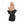 Seirus black leather heated glove with power button on wrist