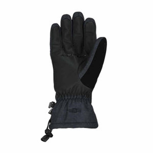 Seirus black winter glove with adjustable wrist cinch