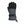 Seirus grey and black winter glove with adjustable wrist strap and cinch cord
