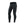 Seirus black thermal base layer leggings with subtle chevron pattern
