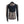 Back view of black Seirus long sleeve base layer with rose gold geometric pattern on shoulders and lower back
