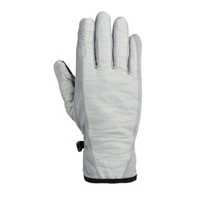 Seirus grey quilted winter glove with black trim